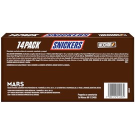 Snickers Chocolate 14 Barras de 48g, 672g