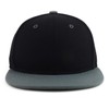 Trendy Apparel Shop Gorra de bebé a juventud plana estructurada,