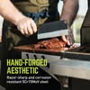 TRUE PrimalForge Cleaver Knife | Cutting Meat, Chopping Fruits &