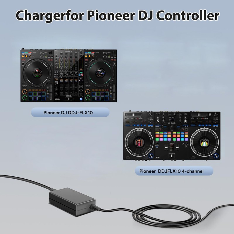 TAIFU 12V 3A AC Adapter Charger for Pioneer DJ DDJ-FLX10
