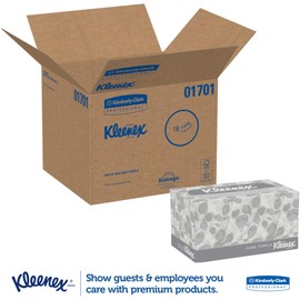 Kimberly-Clark KLEENEX Pop-Up Box Hand Towels, Paper, 9 x 10-1/2, 120/pack