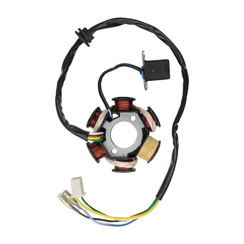 RedCap 6-Coil 5-Wire Stator Magneto for GY6 50cc-150cc Roketa ATV