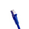 Cat5E Shielded Ethernet Patch Cable Blue 7ft - Internet Cable