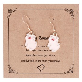Pig Gifts Earrings for Pig Lovers Women Adults Gold Piggy Earing Jewelry Pig Themed Items