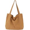 Volsha Canvas Tote Bag, A4 Large Capacity, Plain Shoulder Bag,