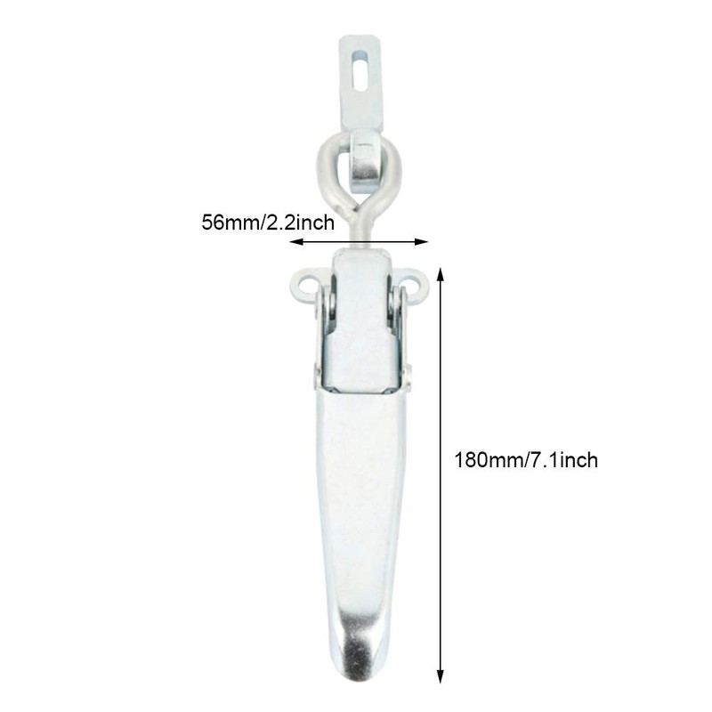DEWIN Heavy Hasps Lock, Metal Buckle Lock Fastener Latch Catch