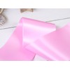 FENDOLE 12 Pack Pink Blank Sash, Plain Satin Sashes for