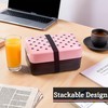 Premier Housewares Lunch Box for Kids, Black, Pink, One Size