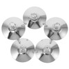 TEHAUX 5pcs Adjustable Heavy Duty Furniture Feet with Swivel Function