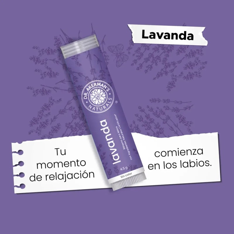5 Pack Bálsamo Labial Dr. Akerman's Frutas 4.5g Natural