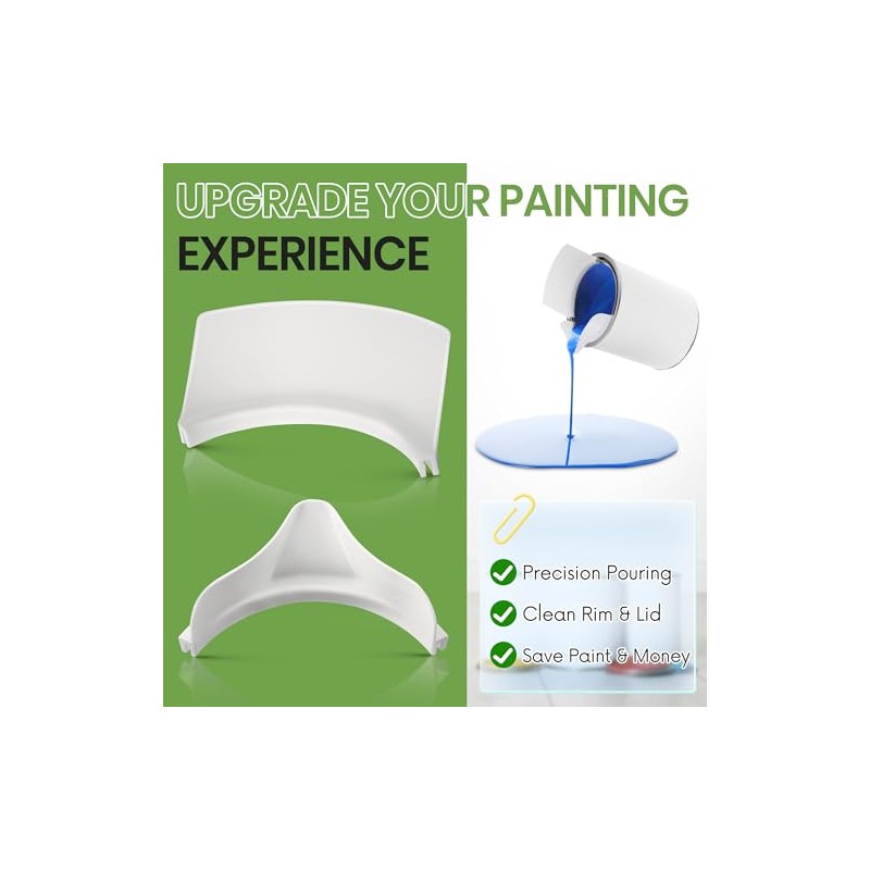 Dreyoo 2 Pack Paint Pour Spout, Gallon Paint Pouring Spout