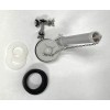NUFLUSH Gerber Toilet #99-649, 2-inch Flush Valve w/2 Extra Replaceable