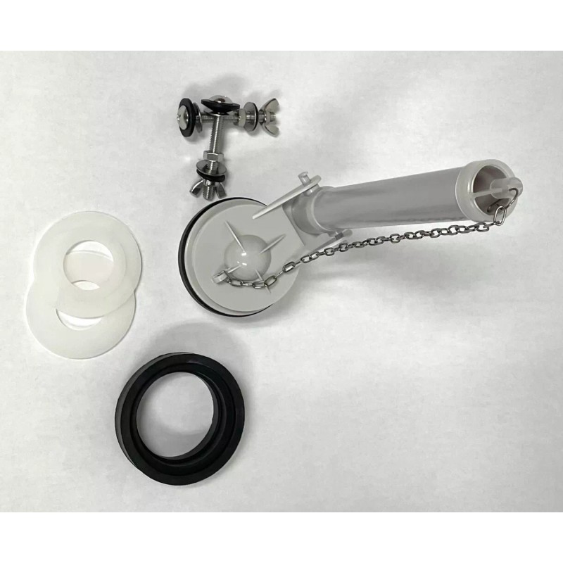 NUFLUSH Gerber Toilet #99-649, 2-inch Flush Valve w/2 Extra Replaceable