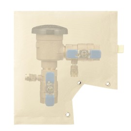 Backflow Preventers Protection Pipe Insulated Cover, Sprinkler Covers for Outside Sprinkler Valve Cover, 5 Layer Insulation