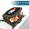 MORXPLOR Waterproof PVC Paddleboard Cooler Deck Bag - 12 Can