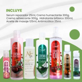 Mega Kit Corporal 35pzs. Cremas Serum Jelly Exfoliante Sales