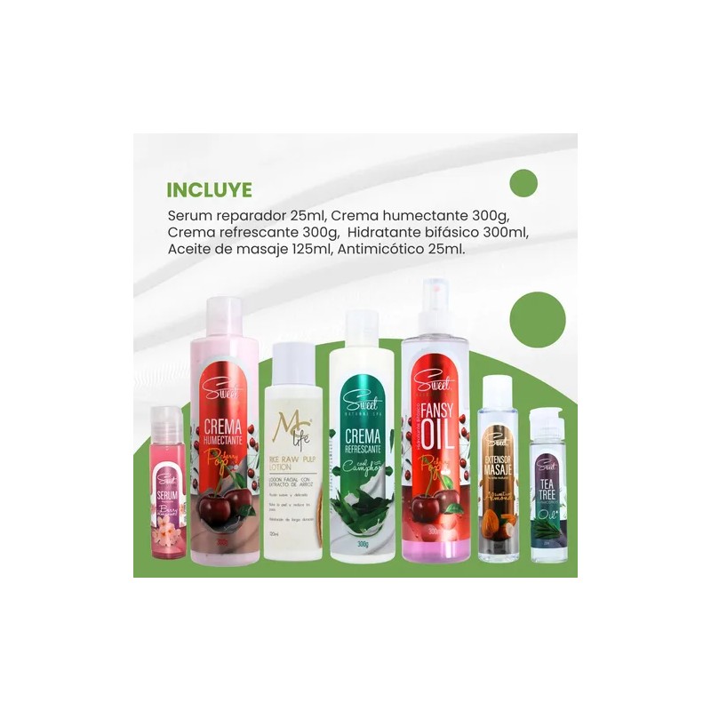 Mega Kit Corporal 35pzs. Cremas Serum Jelly Exfoliante Sales