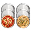Axigundaone 6 Pcs Stainless Steel Pizza Pans 8 Inch, Non-Stick