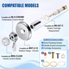 Avenuebool Single Lever Tub and Shower Rebuild Kit, Compatible with