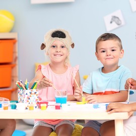 TOYANDONA Hat with Lamb Ears, Funny Headpiece, Sheep Costume, Winter Sheep Hat, Stuffed Animal Clothing, Sheep Ear Cap, Lamb Plush Hat, Plush Skull Hats, Sheep Hat, Sheep Ears, Beige Sherpa