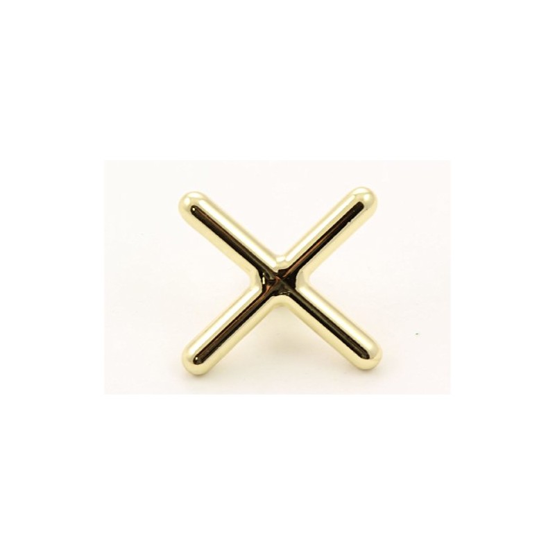 TOELESS Brass CROSS Rest Head For Snooker Or Pool