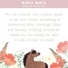 Manta Makes Wedding signs for reception, to have and to