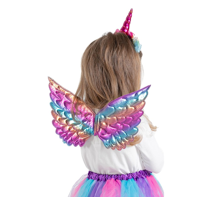 Ciao - Moonshine Unicorn Disguise Kit (Tutu Skirt, Wings, Tiara