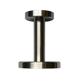 scarlet espresso Tamper "LM1 DUO" 41 and 58/58.5 mm inox CNC precision machined, stainless steel, professional amper (stainless steel, 58.5 mm)