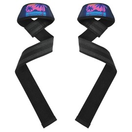 Correas de levantamiento de pesas de 26 pulgadas con relleno de neopreno para levantamiento de pesas, culturismo, entrenamiento de fuerza, accesorios de acondicionamiento físico