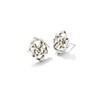 Kendra Scott Kelly Stud Earrings Silver One Size