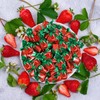 Strawberry Filled Hard Candy Bon Bons 2 lbs Bulk Pack