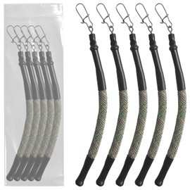 Dragging Weights for Catfish, 5pcs Rattle Snake Dragging Weights No Snag Sinker Dragging Drift Weight Snagless Catfish Sinkers for Dragging Trolling Drifting Catfishing Tackle and Gear (5pcs, 2oz)