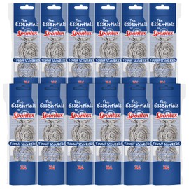 Spontex Essentials - Tough Topfreiniger – 12 Packungen mit je 4 Stück (insgesamt 48 Stück)