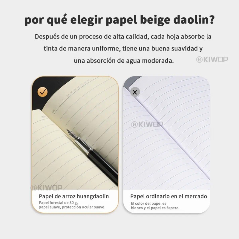 Agenda De Cuero Libretas Hebilla Magnética Con Bolígrafo