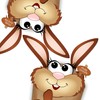 Paul´s Papierfabrik 12 Cute Easter Bags Easter Bunnies for Easter