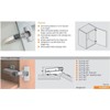 Blum 973A0500 Blumotion Clip On Soft Close Damper for Hinge