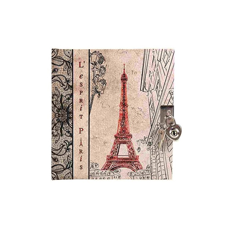 Esprit Paris Classic Lined Diary with Lock 17 x 16