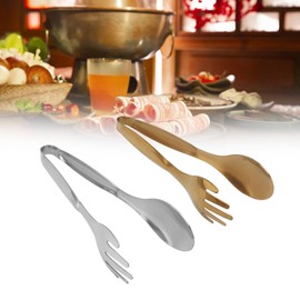 Pinzas para Cuchara, Tenedor y Buffet, 2 Unidades, de Acero Inoxidable, Pinzas Pequeñas para Servir Alimentos, Repostería, Accesorios de Cocina, para el Hogar Pasteles y pan