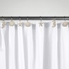 12-Pack of Beach-Themed Shower Curtain Stainless Steel Hooks, Decorative Seashell