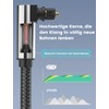 EMK 90 Degree Optical Cable,360 Degree Swivel Adjustable Right Angled
