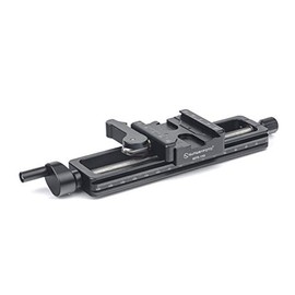 SUNWAYFOTO MFR-150 Wormdrive Macro Rail w Arca Compatible Lever Lock Clamp for Precision Focus