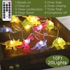 Impress Life Dinosaur String Lights with Remote and Timer,20 LED