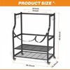 Ultrawall Wall Mount Golf Bag Organizer, 2 Golf Bag Storage