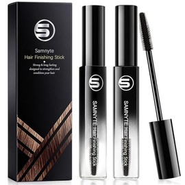 Samnyte Barra para Acabado Del Cabello, Paquete de 2-0.7 Fl.Oz Mascara para El Cabello para Domar Volantes, Barra de Gel para Cabello No Grasienta