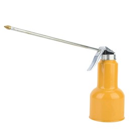 Aluminum Alloy Wear-Resistant Light Weight Oiler, Yellow Oil Can , for Tractors Vehicle(500g)