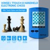 Handheld Electronic Chess Board,8-in-1 Chess Computer ,HD Touch Screen Chess