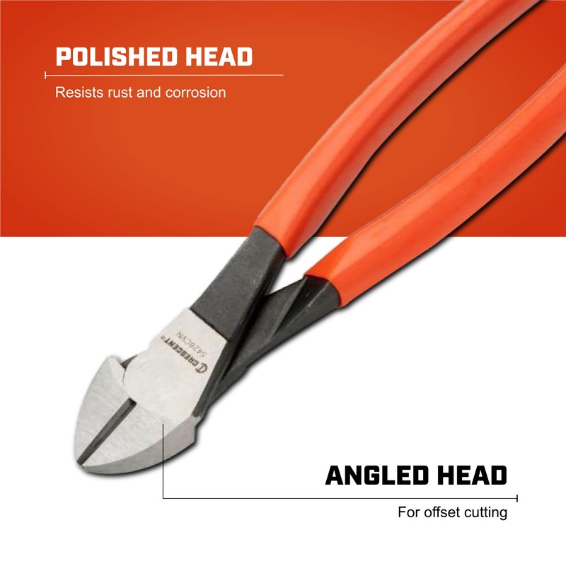 Crescent 5428CVN 8-Inch Heavy-Duty Diagonal Cutting Pliers
