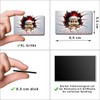 TRIOSK Christmas Magnets 3D Illusion Fridge Magnet Chipmunk with Saying