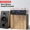Pyle Wireless Bluetooth Home Stereo Amplifier- Multi-Channel, 200W Power Amplifier,