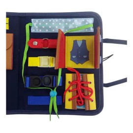 Portafolio Montessori Maletin Sensorial Rehabilitacion Mano                                                                                           